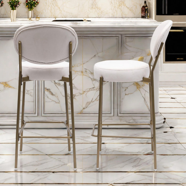 Mercer41 Jera With Pu Leather, Metal Frame And Legs Wayfair